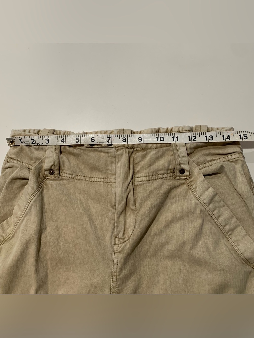 We The Free Can’t Compare Slouch Khaki Cargo Utility Pants Streetwear Gorpcore S - Picture 13 of 16